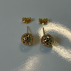 Dubai Gold-Toned Earrings
